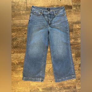 J. Crew Women's Flare Wide Leg Blue Jeans